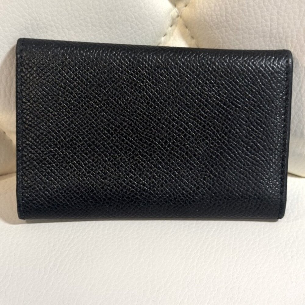 BVLGARI black leather key case - Picture 6 of 7